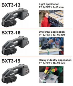 Gamme de cercleuses à batterie Signode BXT3