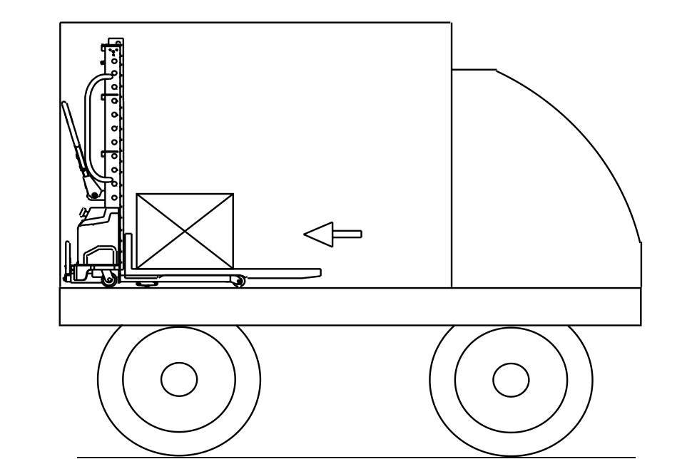 Instructions de sortie du gerbeur électrique auto-élévateur et d’utilisation