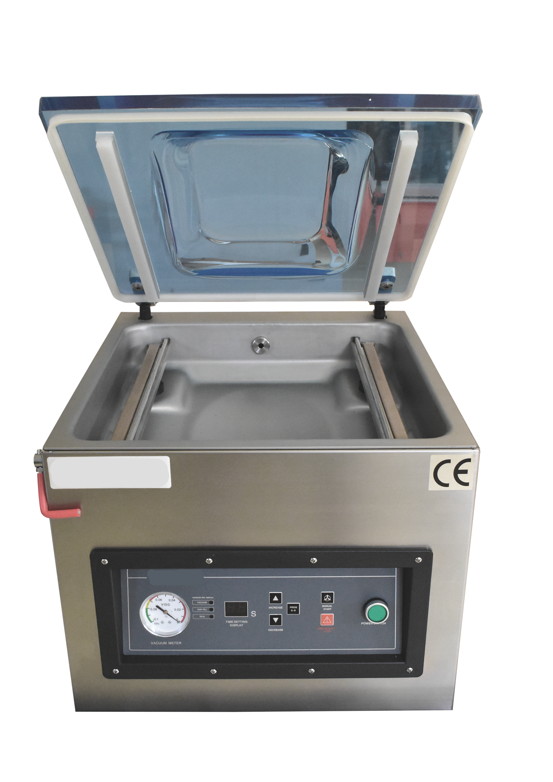 Machine sous vide à cloche DOZE400TB, cloche et barres de soudure