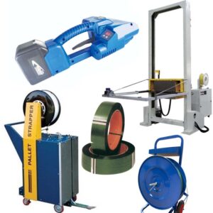 Cercleuse électrique portative TES PRO 12-16mm (1/2″-5/8″) pour feuillard PP/PET, avec 2 batteries & chargeur